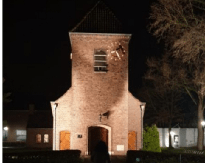 Tineke Willems zong bij de Kerstnachtdienst - Foto: Ingezonden foto