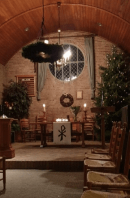 Tineke Willems zong bij de Kerstnachtdienst - Foto: Ingezonden foto