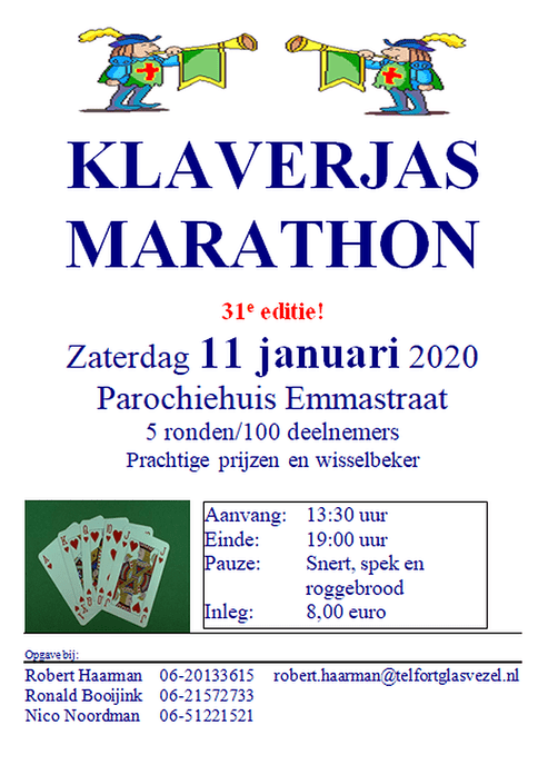 Klaverjasmarathon - Foto: Ingezonden foto