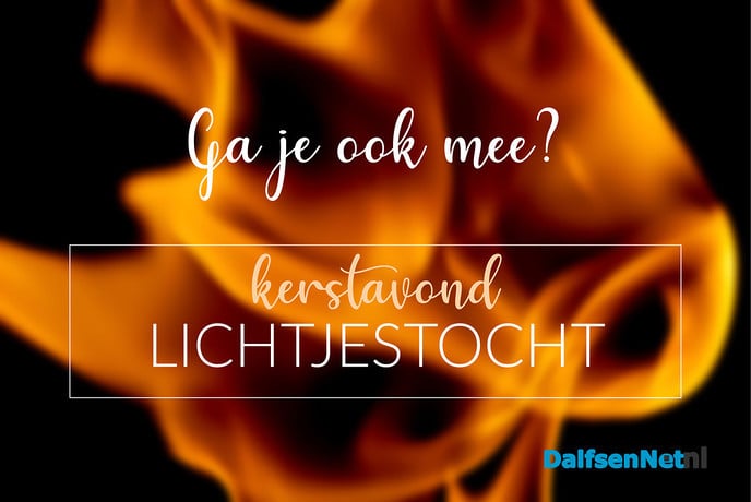 Opnieuw lichtjestocht op kerstavond in centrum - Foto: Ingezonden foto