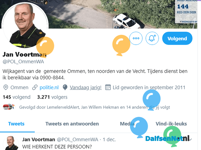 Allemaal ballonnetjes