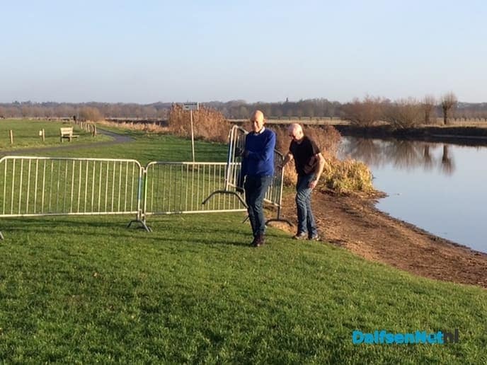 Voorbereidingen Nieuwjaarsduik Dalfsen - Foto: Ingezonden foto