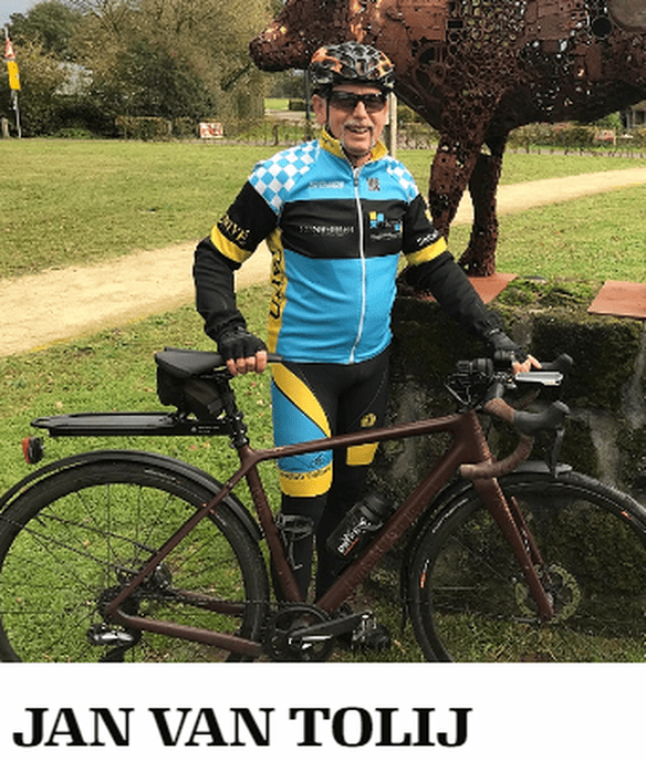 Jan van Tolij fietser van het jaar? - Foto: Ingezonden foto