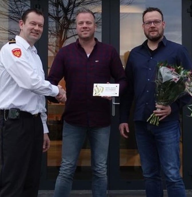 Brandweer bedankt werkgevers - Foto: Eigen geleverde foto