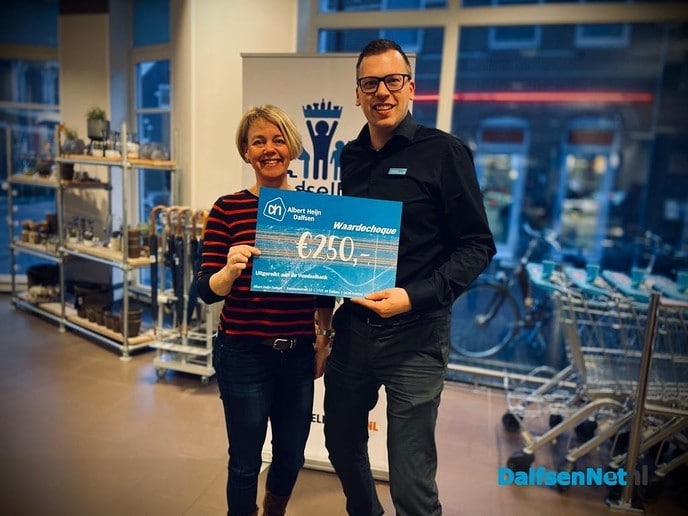 Inzamelactie Voedselbank en Albert Heijn - Foto: Ingezonden foto