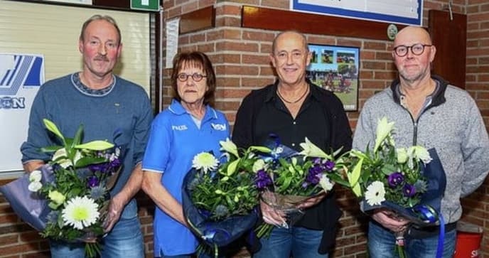 Bert van Lente erelid van USV - Foto: Ingezonden foto