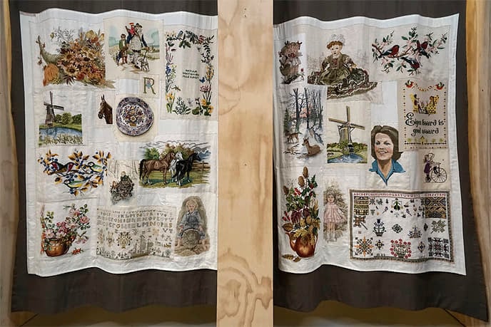 Nieuwe gordijnen voor paskamers Noggus & Noggus - Foto: Paul Scholten
