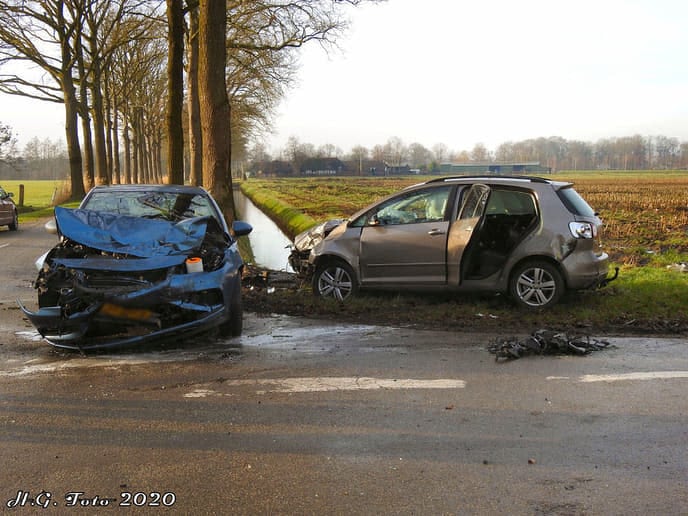 Aanrijding met letsel Middeldijk / Bliksweg