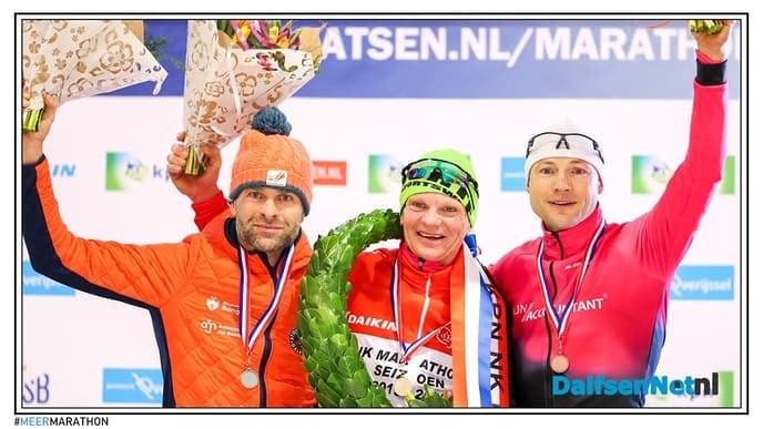 Erben Wennemars wint zilver bij NK marathon - Foto: Ingezonden foto