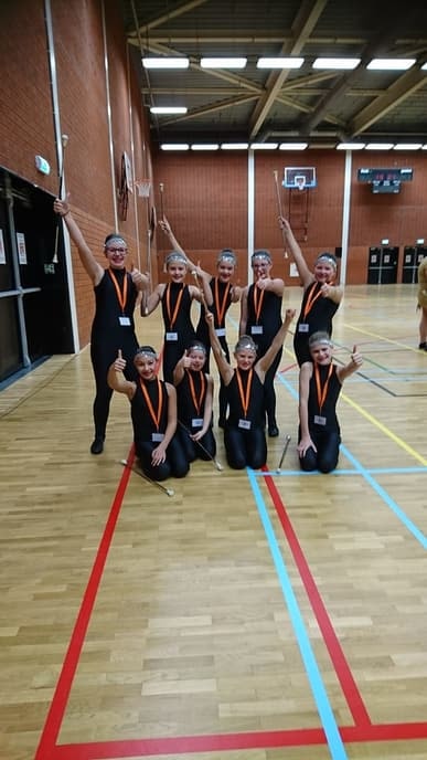 Majorettes Polyhymnia succesvol op NK - Foto: Eigen geleverde foto