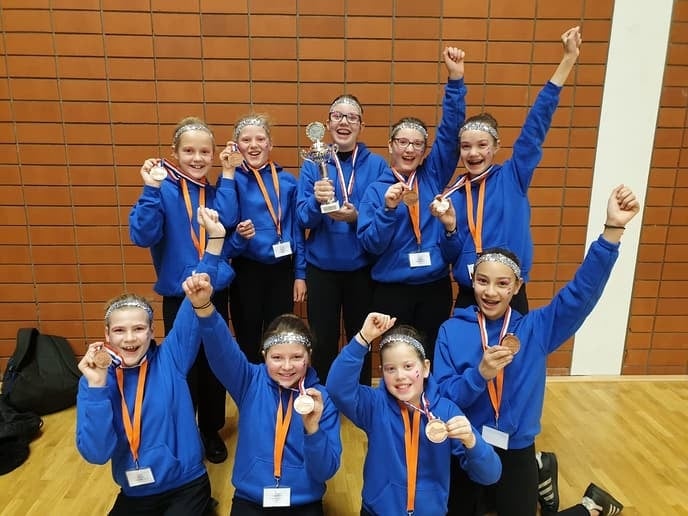 Majorettes Polyhymnia succesvol op NK - Foto: Eigen geleverde foto