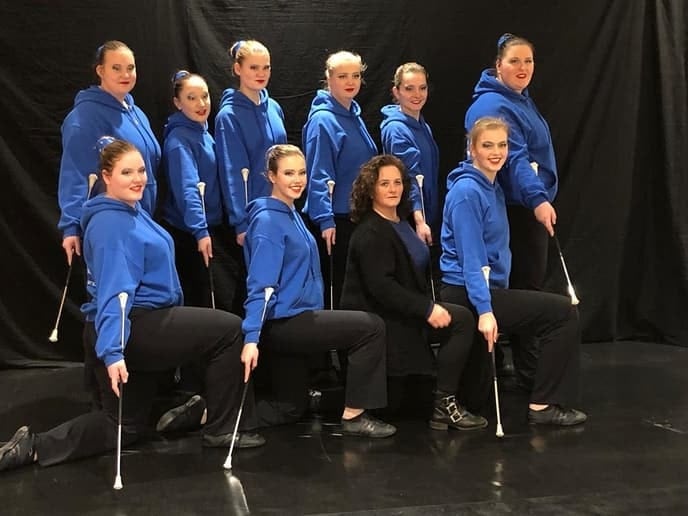 Majorettes Polyhymnia succesvol op NK - Foto: Eigen geleverde foto