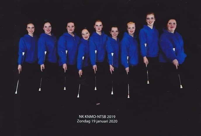 Majorettes Polyhymnia succesvol op NK - Foto: Eigen geleverde foto