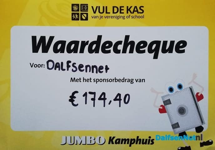 Feestelijke prijsuitreiking Vul de kas Jumbo Kamphuis - Foto: Johan Bokma