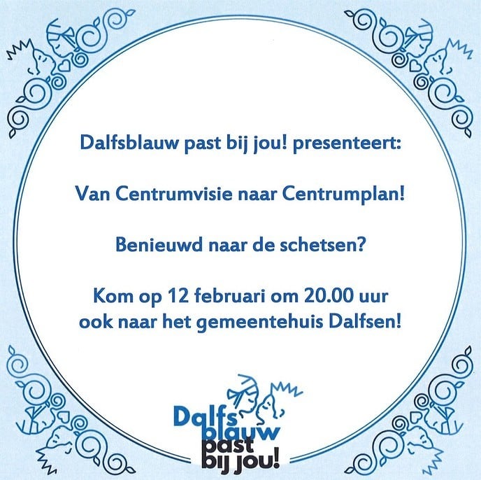 Informatieavond Centrumplan Dalfsen 12 februari - Foto: Gemeente Dalfsen