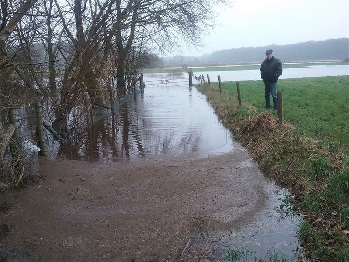 Ingezonden fotomap hoog water no. 1 - Foto: Ingezonden foto