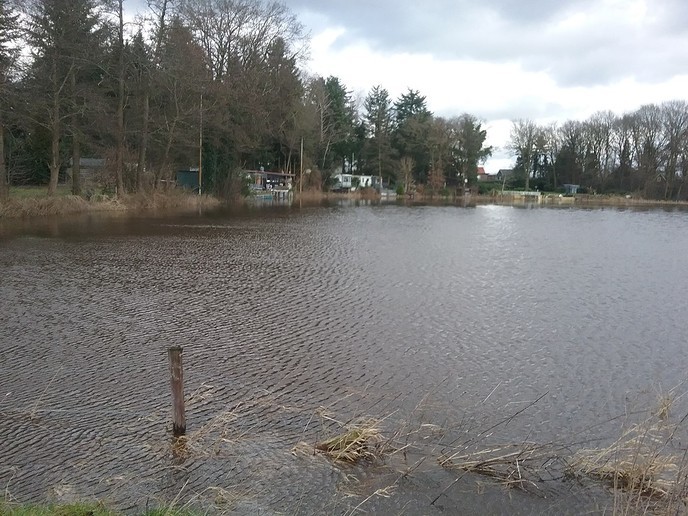Ingezonden fotomap hoog water no. 1 - Foto: Ingezonden foto
