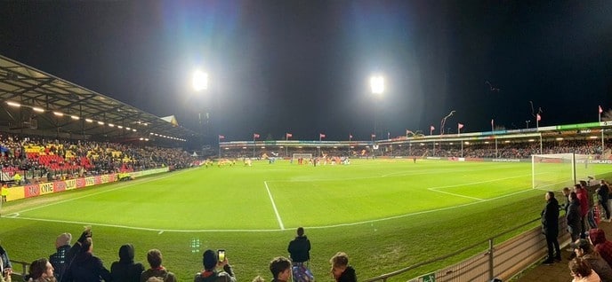 Dalfsen goed vertegenwoordigd bij Go Ahead Eagles – NEC - Foto: Ingezonden foto