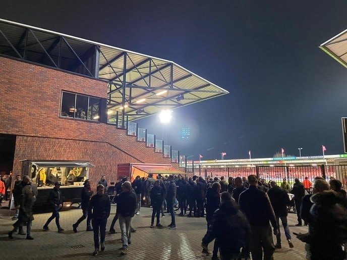 Dalfsen goed vertegenwoordigd bij Go Ahead Eagles – NEC - Foto: Ingezonden foto