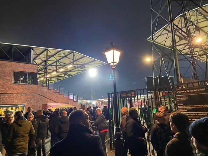 Dalfsen goed vertegenwoordigd bij Go Ahead Eagles – NEC - Foto: Ingezonden foto