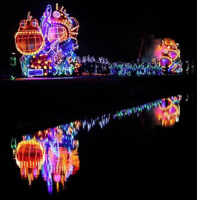 Verlichte optocht Lemelerveld 2020