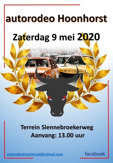 Inschrijving Autorodeo Hoonhorst