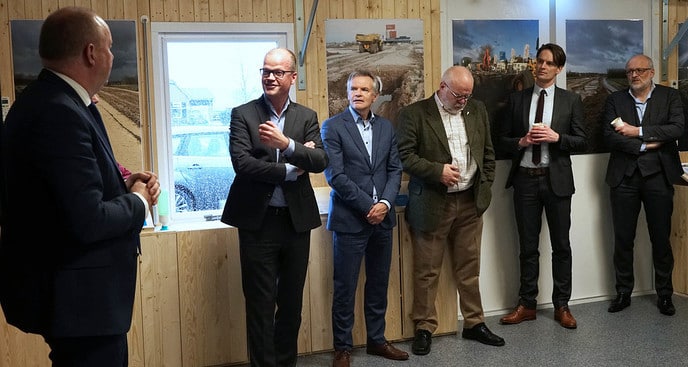 Officiële aftrap werkzaamheden Vechtdal Verbinding - Foto: Paul Scholten