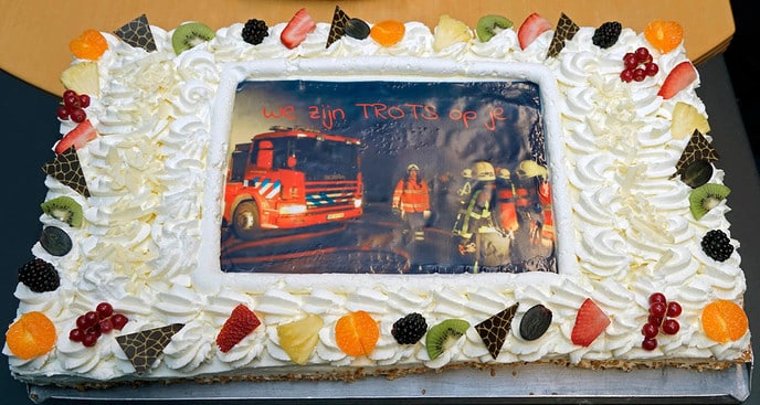 Koninklijke onderscheiding brandweerman - Foto: Paul Scholten
