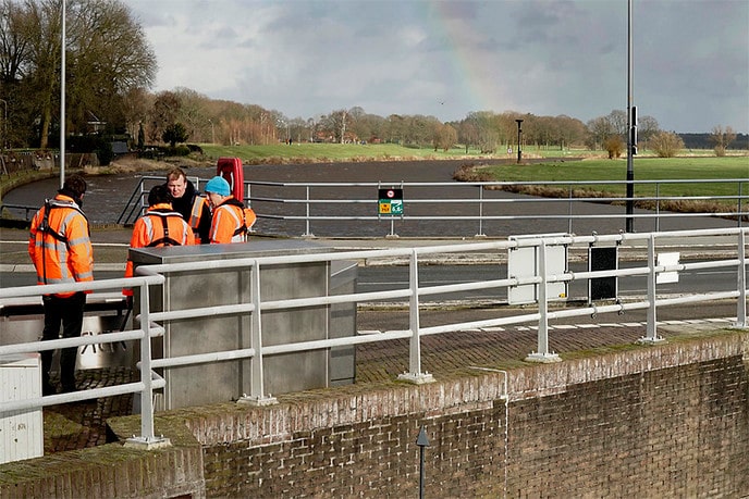 Inspectie Vechtbrug afgerond - Foto: Paul Scholten