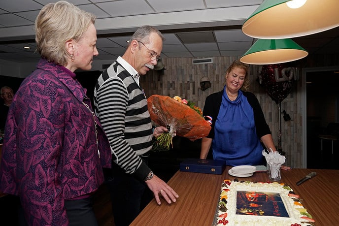 Koninklijke onderscheiding brandweerman - Foto: Paul Scholten