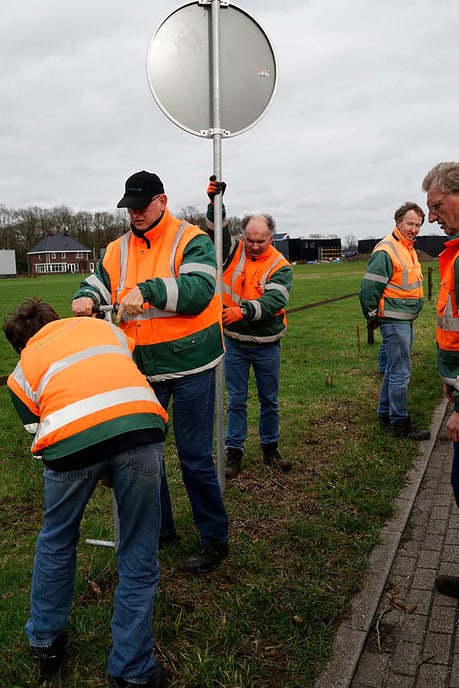 Veiligheid werken aan de weg - Foto: Paul Scholten