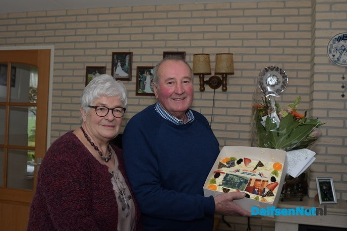 Derk Jan Wennemars 50 jaar bestuurslid Stokvisdennen - Foto: Johan Bokma