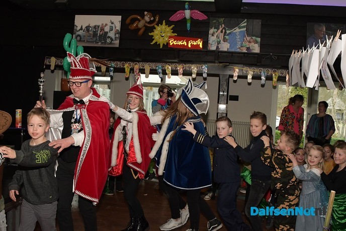 Kindercarnaval bij de Hoonhakkers en de Piepenplassers - Foto: Johan Bokma