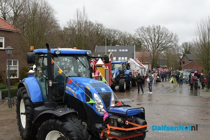 Ik zag ze vliegen tijdens de carnavalsoptocht in Hoonhorst - Foto: Johan Bokma