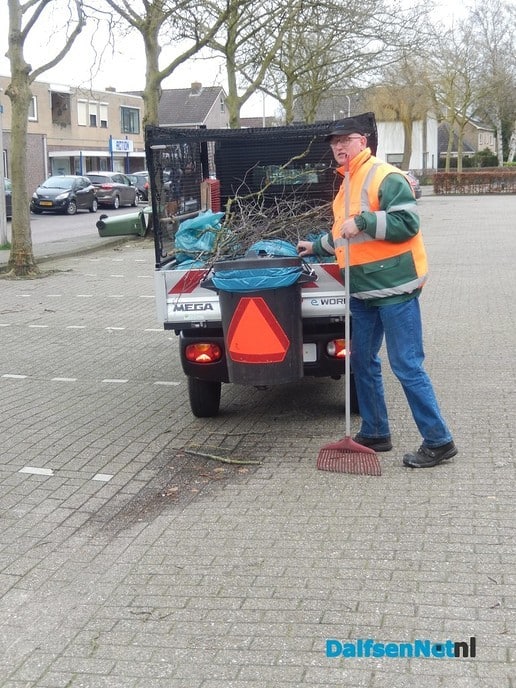 De storm was vandaag niet zo spannend meer