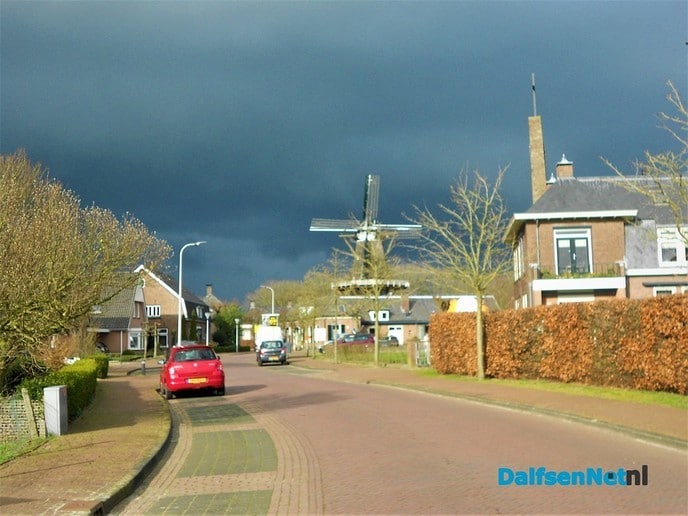 Heel bijzondere lucht boven Hoonhorst