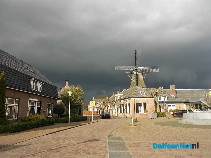 Heel bijzondere lucht boven Hoonhorst