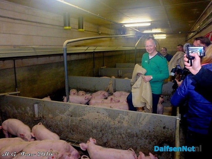 Johnny Hogenkamp stopt met varkensbedrijf - Foto: H.G. Foto