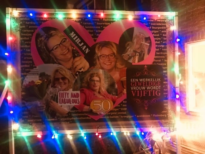 Een geweldige vrouw wordt vijftig - Foto: Eigen geleverde foto