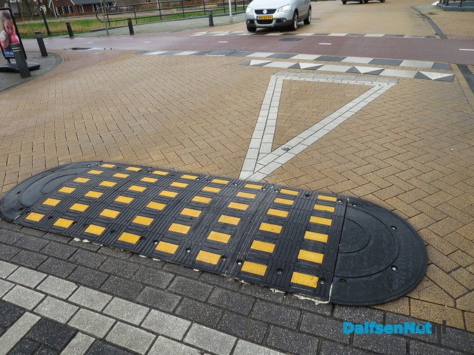 Gevaarlijke Fietsstraat oversteek Lemelerveld - Foto: Wim