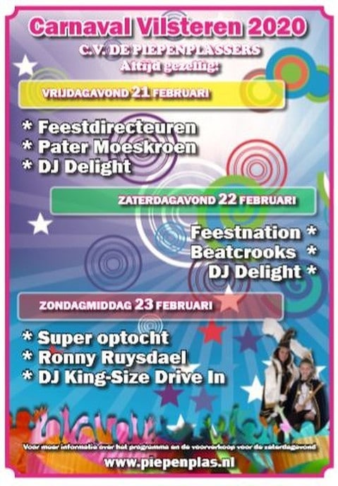 Carnaval is aanstaande in het Piepenplasdorp