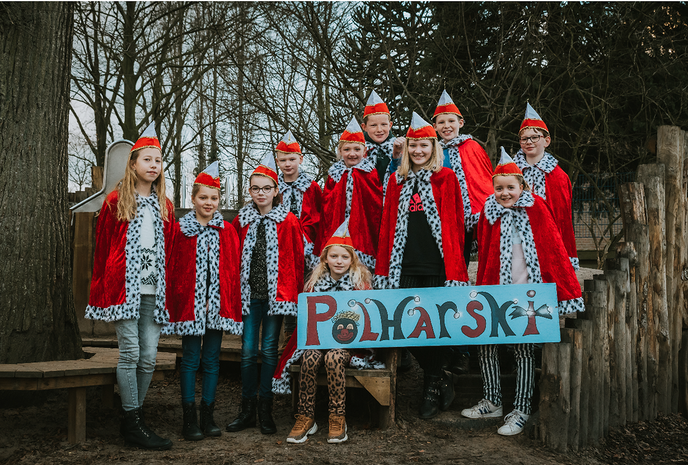 Polhaar maakt zich op voor het carnavalsfeest - Foto: Eigen geleverde foto
