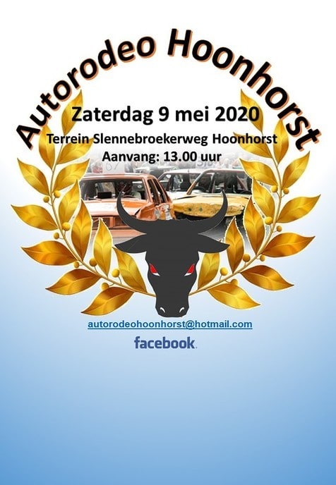 Inschrijving Autorodeo Hoonhorst