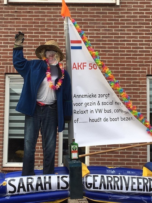 Annemiek is in de wieg gesmeten, dat heeft ze het afgelopen weekend geweten!