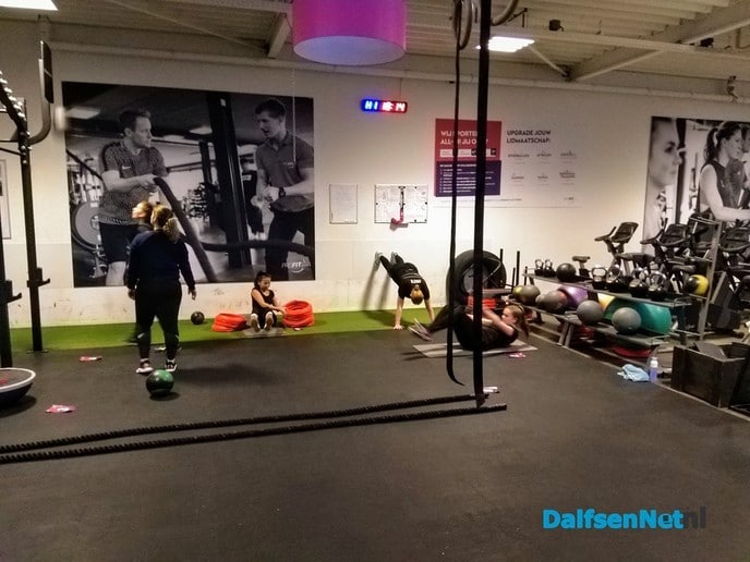 Fitness Clinic voor Dalvo A-selectie bij ProFit Gym - Foto: Ingezonden foto