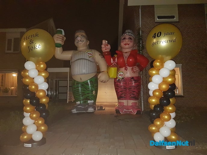 Henk en Joke 40 jaar getrouwd - Foto: Ingezonden foto