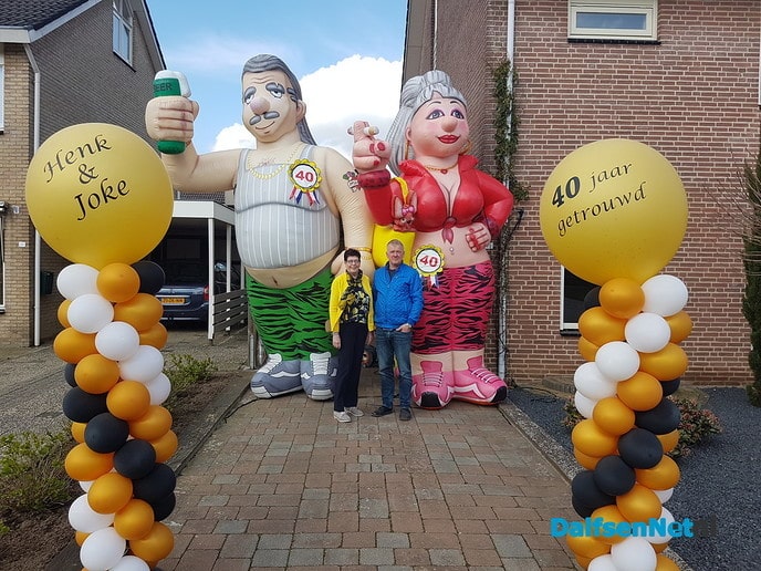 Henk en Joke 40 jaar getrouwd - Foto: Ingezonden foto
