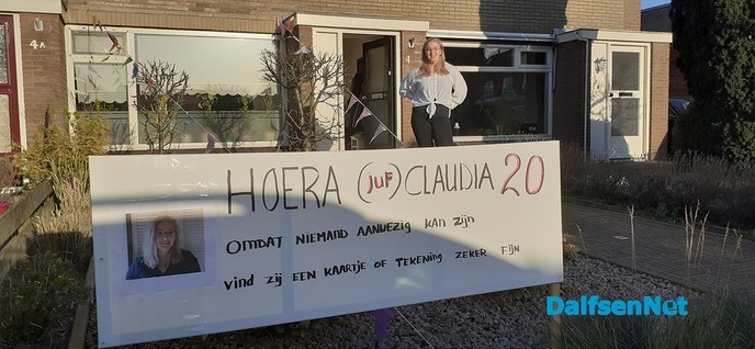 Juf Claudia - Foto: Ingezonden foto