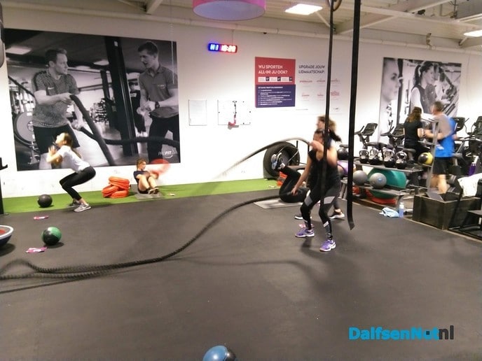 Fitness Clinic voor Dalvo A-selectie bij ProFit Gym - Foto: Ingezonden foto