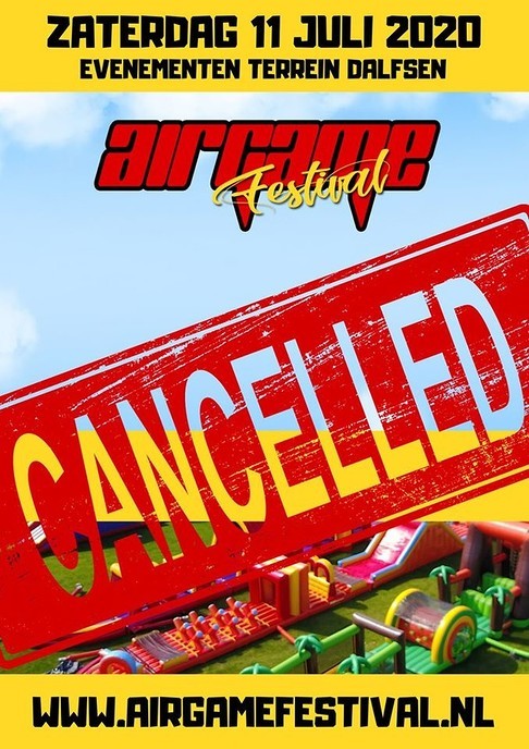 Airgame Festival Cancelled